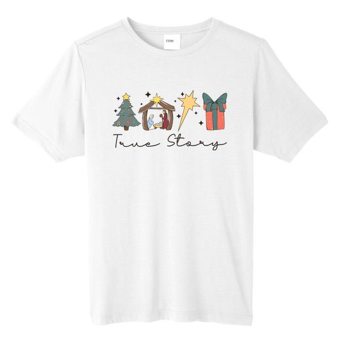 True Story Png Morning Star Christian Christmas Tall Fusion ChromaSoft Performance T-Shirt