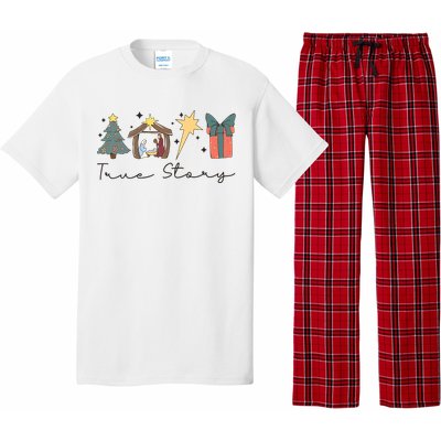 True Story Png Morning Star Christian Christmas Pajama Set