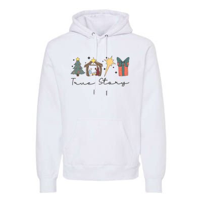 True Story Png Morning Star Christian Christmas Premium Hoodie