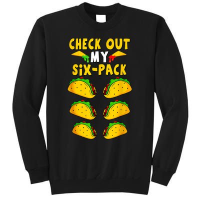 Taco Six Pack Mexican Fiesta Cinco De Mayo Sweatshirt