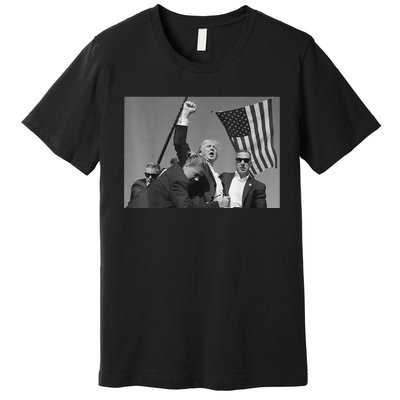 Trump Shot Pennsylvania 14th July Rally Shot Legend Usa 2024 Premium T-Shirt