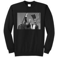 Trump Shot Pennsylvania 14th July Rally Shot Legend Usa 2024 Tall Sweatshirt