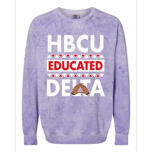 Theta Sorority Paraphernalia Delta 1913 Hbcu Colorblast Crewneck Sweatshirt