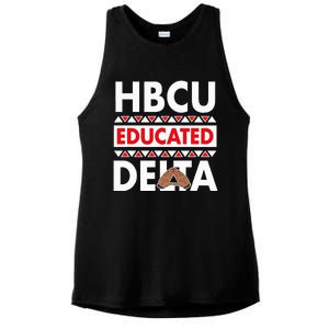 Theta Sorority Paraphernalia Delta 1913 Hbcu Ladies PosiCharge Tri-Blend Wicking Tank