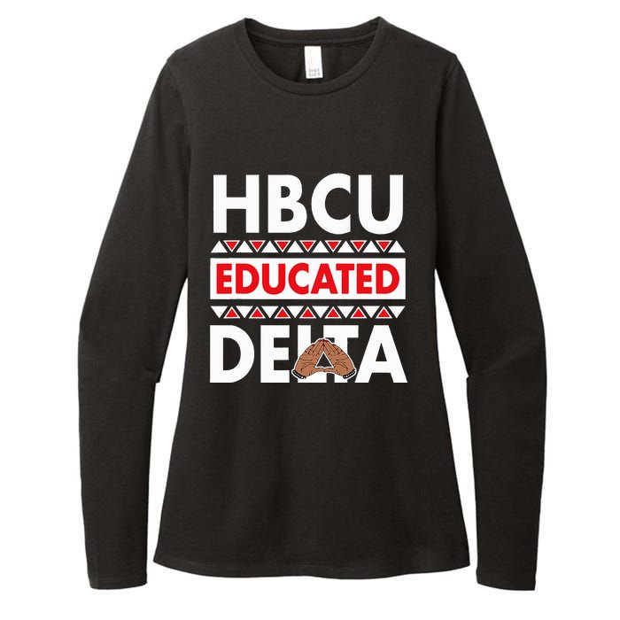 Theta Sorority Paraphernalia Delta 1913 Hbcu Womens CVC Long Sleeve Shirt