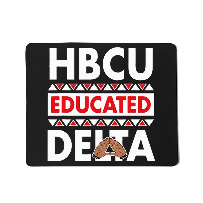 Theta Sorority Paraphernalia Delta 1913 Hbcu Mousepad