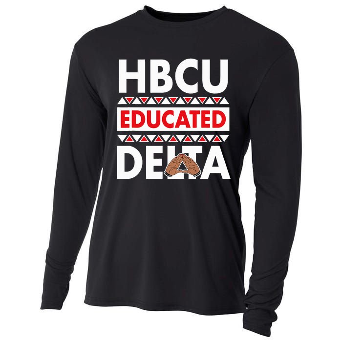 Theta Sorority Paraphernalia Delta 1913 Hbcu Cooling Performance Long Sleeve Crew