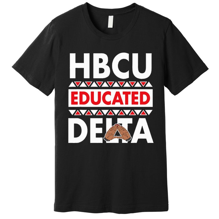 Theta Sorority Paraphernalia Delta 1913 Hbcu Premium T-Shirt