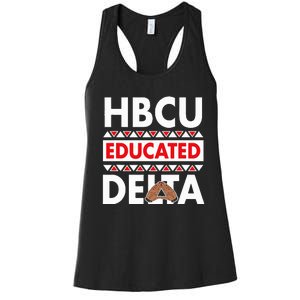 Theta Sorority Paraphernalia Delta 1913 Hbcu Women's Racerback Tank