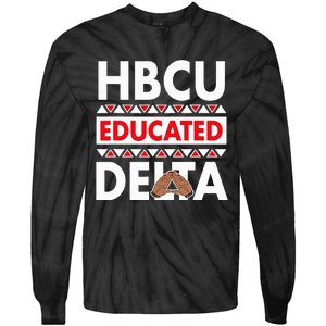 Theta Sorority Paraphernalia Delta 1913 Hbcu Tie-Dye Long Sleeve Shirt