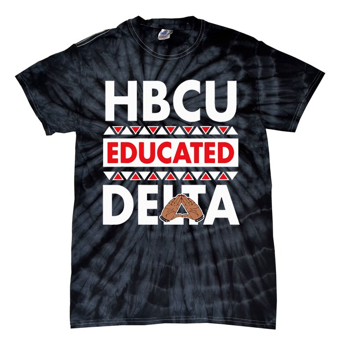 Theta Sorority Paraphernalia Delta 1913 Hbcu Tie-Dye T-Shirt