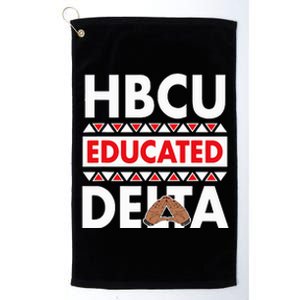 Theta Sorority Paraphernalia Delta 1913 Hbcu Platinum Collection Golf Towel