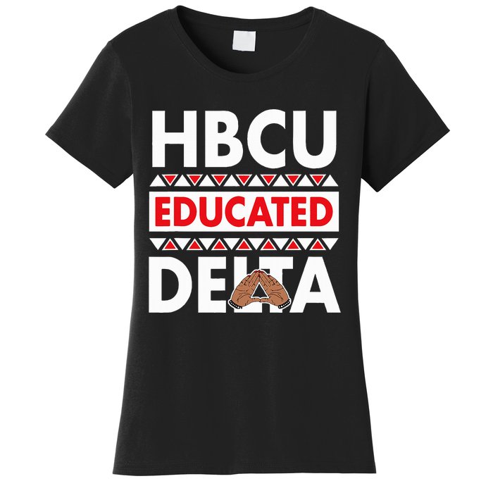 Theta Sorority Paraphernalia Delta 1913 Hbcu Women's T-Shirt