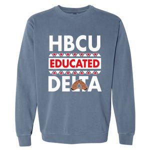 Theta Sorority Paraphernalia Delta 1913 Hbcu Garment-Dyed Sweatshirt