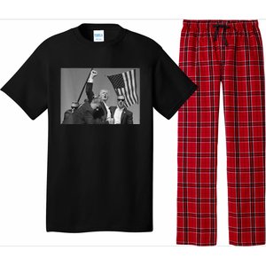 Trump Shot Pennsylvania 14th July Rally Shot Legend Usa 2024 Pajama Set