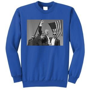 Trump Shot Pennsylvania 14th July Rally Shot Legend Usa 2024 Tall Sweatshirt