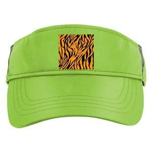 Tiger Stripes Pattern Adult Drive Performance Visor