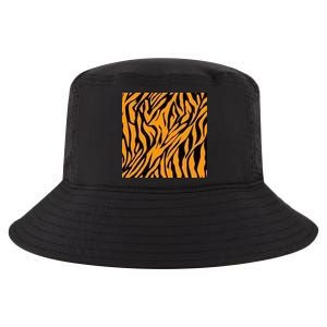 Tiger Stripes Pattern Cool Comfort Performance Bucket Hat