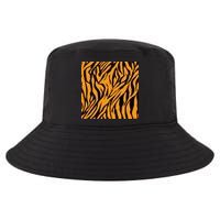 Tiger Stripes Pattern Cool Comfort Performance Bucket Hat