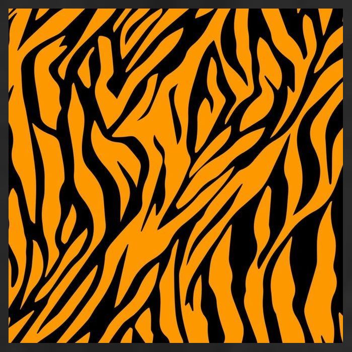 Tiger Stripes Pattern Cool Comfort Performance Bucket Hat