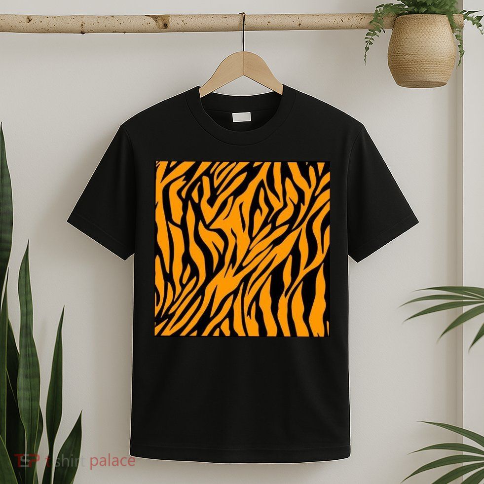 Tiger Stripes Pattern T-Shirt