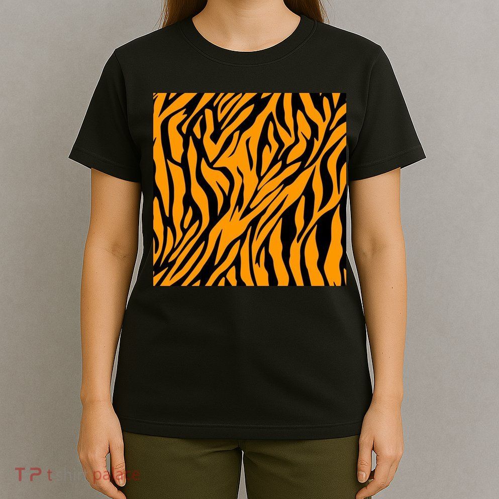 Tiger Stripes Pattern T-Shirt