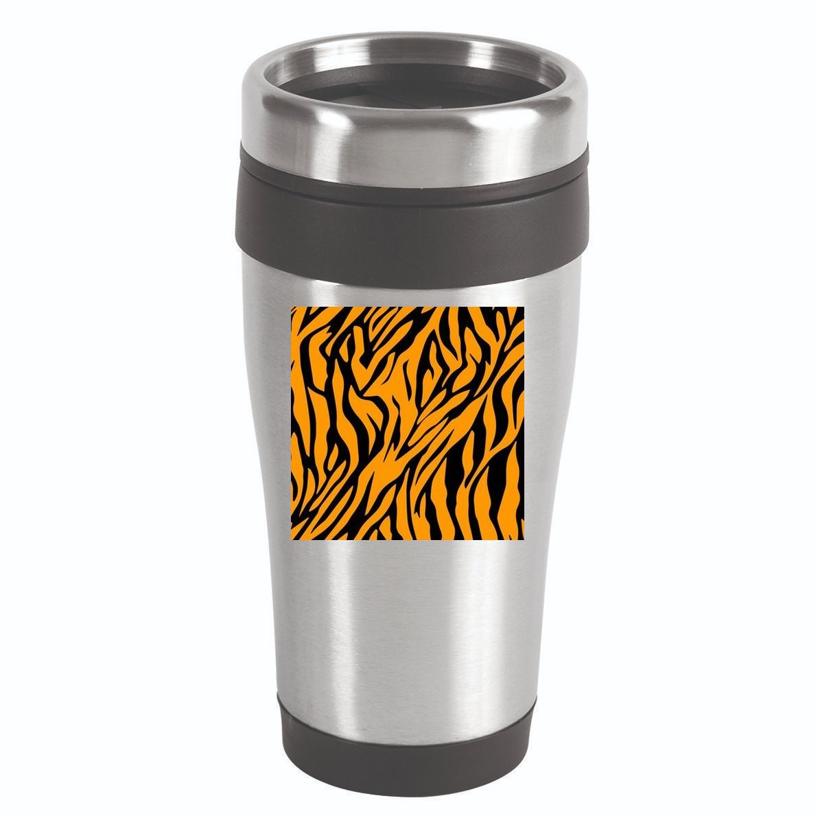 Tiger Stripes Pattern 16oz Travel Tumbler