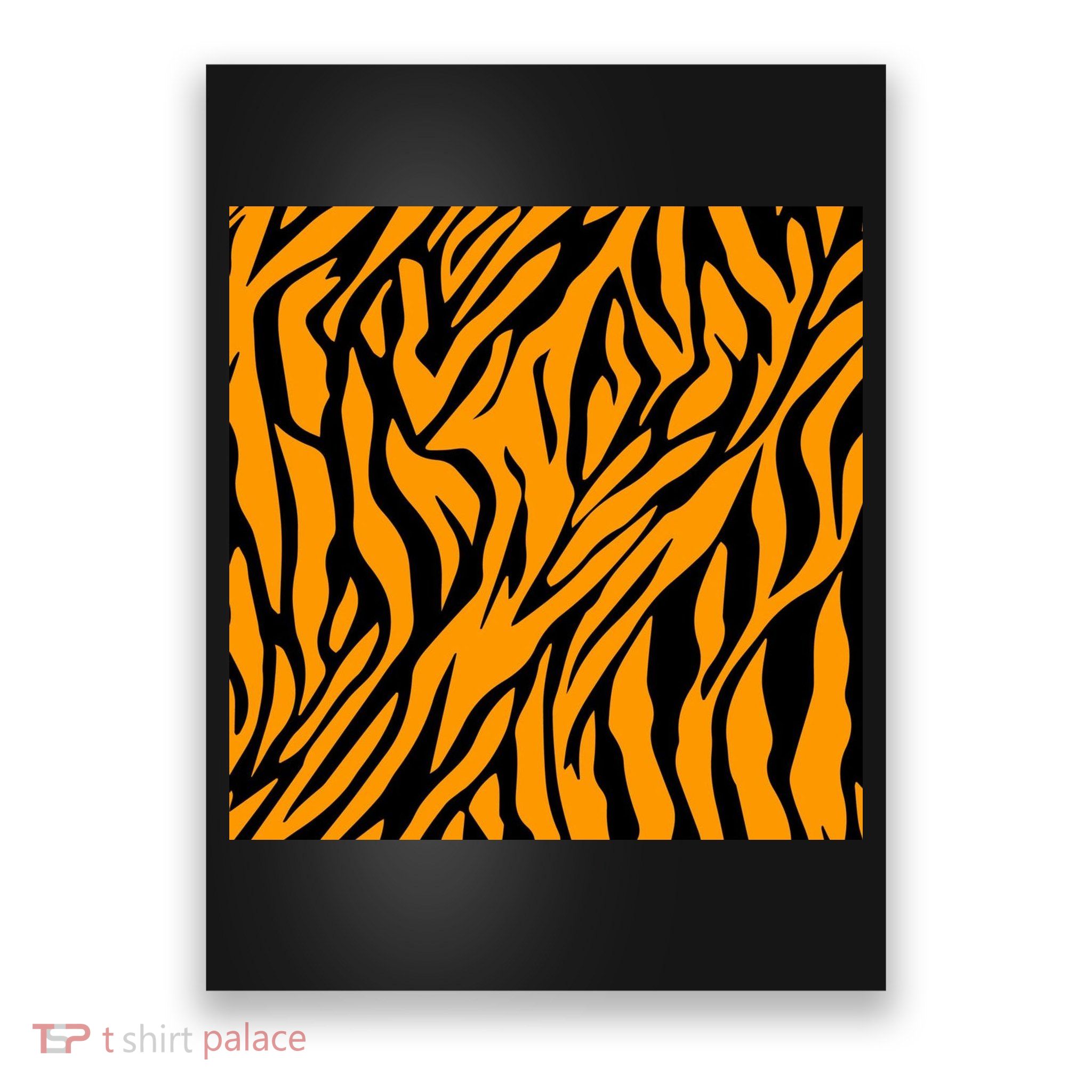 Tiger Stripes Pattern Poster