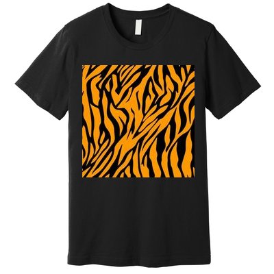 Tiger Stripes Pattern Premium T-Shirt