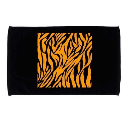 Tiger Stripes Pattern Microfiber Hand Towel