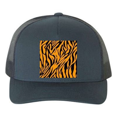 Tiger Stripes Pattern Yupoong Adult 5-Panel Trucker Hat