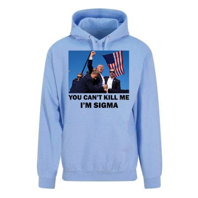 Trump Shot Pennsylvania Rally You CanT Kill Me IM Sigma Unisex Surf Hoodie