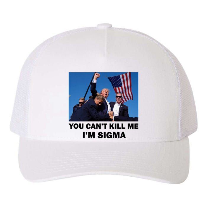 Trump Shot Pennsylvania Rally You CanT Kill Me IM Sigma Yupoong Adult 5-Panel Trucker Hat