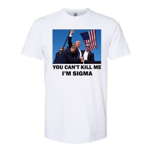 Trump Shot Pennsylvania Rally You CanT Kill Me IM Sigma Softstyle® CVC T-Shirt