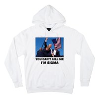 Trump Shot Pennsylvania Rally You CanT Kill Me IM Sigma Hoodie