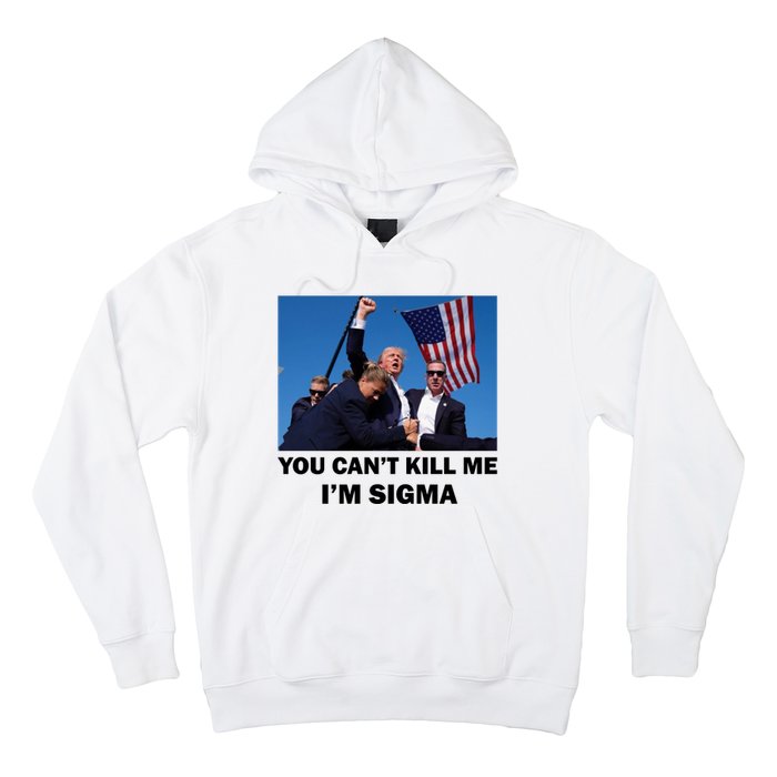 Trump Shot Pennsylvania Rally You CanT Kill Me IM Sigma Hoodie