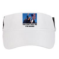 Trump Shot Pennsylvania Rally You CanT Kill Me IM Sigma Adult Drive Performance Visor