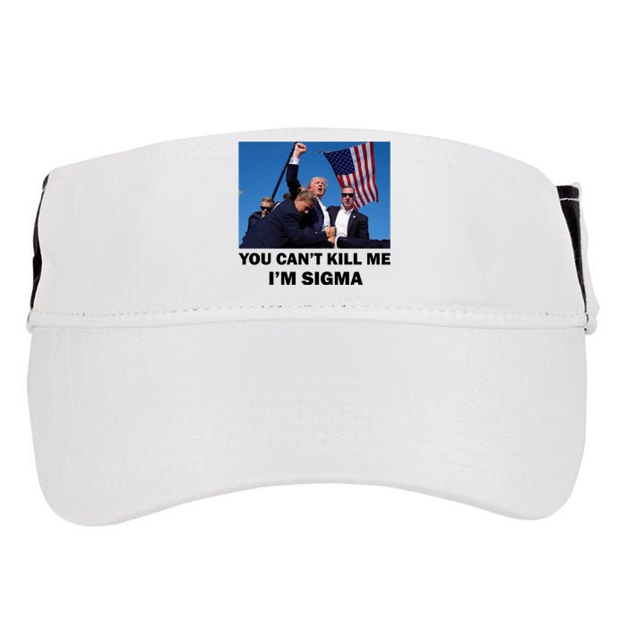 Trump Shot Pennsylvania Rally You CanT Kill Me IM Sigma Adult Drive Performance Visor