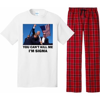 Trump Shot Pennsylvania Rally You CanT Kill Me IM Sigma Pajama Set