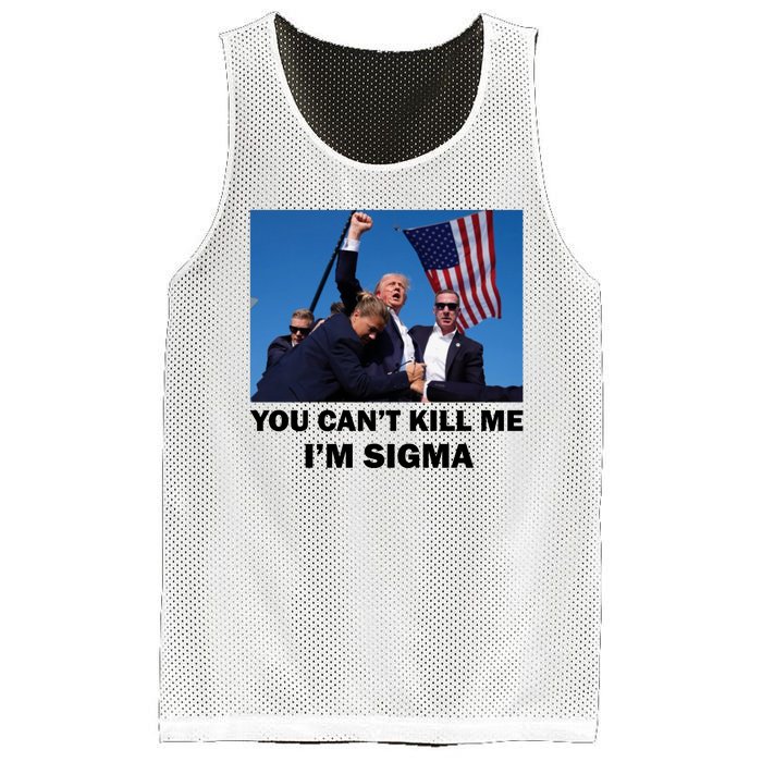 Trump Shot Pennsylvania Rally You CanT Kill Me IM Sigma Mesh Reversible Basketball Jersey Tank