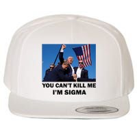 Trump Shot Pennsylvania Rally You CanT Kill Me IM Sigma Wool Snapback Cap