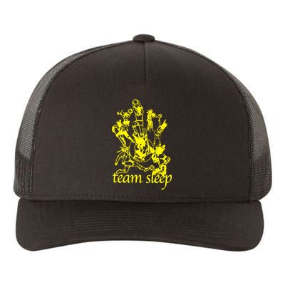 Team Sleep Peechee Yupoong Adult 5-Panel Trucker Hat