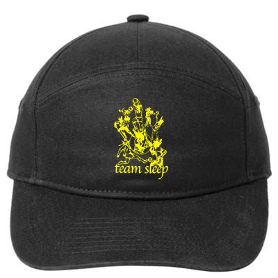 Team Sleep Peechee 7-Panel Snapback Hat