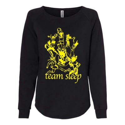 Team Sleep Peechee Womens California Wash Sweatshirt