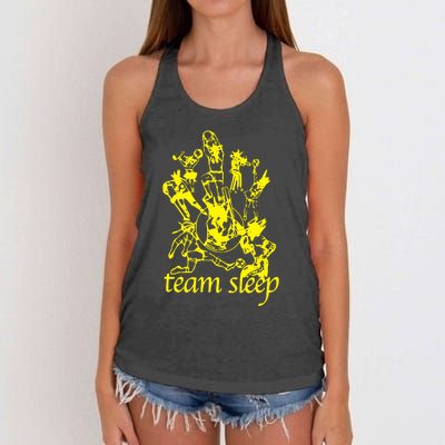 Team Sleep Peechee Women's Knotted Racerback Tank