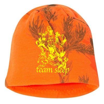 Team Sleep Peechee Kati - Camo Knit Beanie