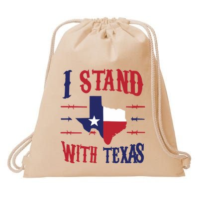Texas Strong Patriotic Texas Pride Drawstring Bag