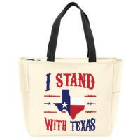 Texas Strong Patriotic Texas Pride Zip Tote Bag
