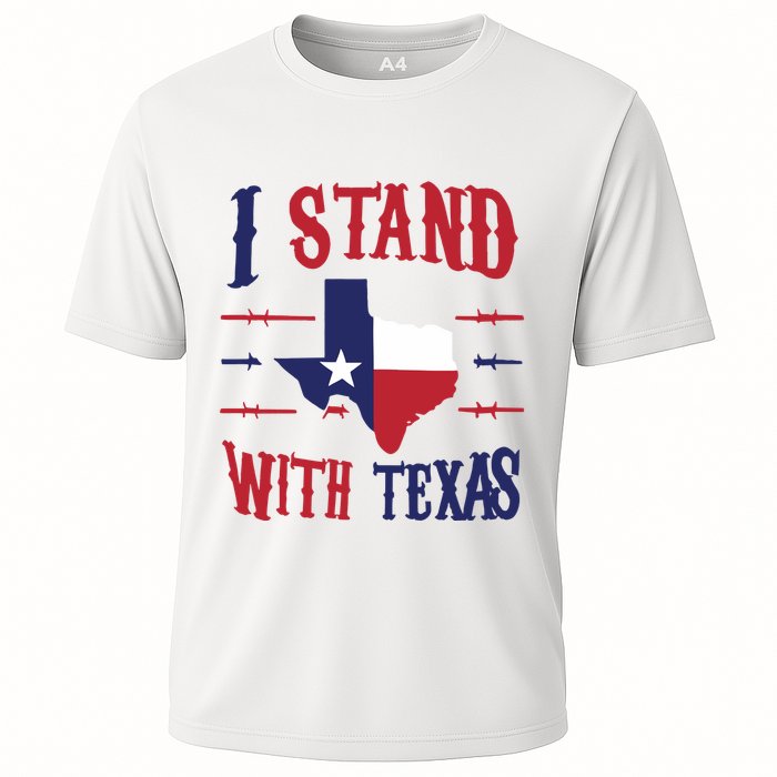 Texas Strong Patriotic Texas Pride Cooling Performance Crew T-Shirt