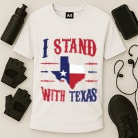 Texas Strong Patriotic Texas Pride Cooling Performance Crew T-Shirt